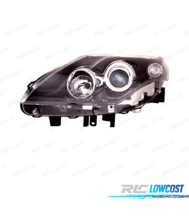 FARO IZQ PARA RENAULT LAGUNA III 07-11 FONDO NEGRO