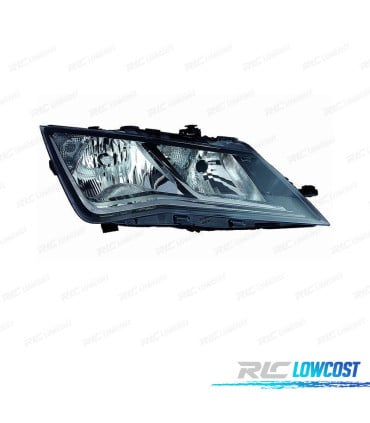 FARO DCH PARA SEAT LEON 12-16 FONDO NEGRO