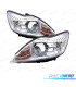 FAROS PARA FORD FOCUS III 08-10 FONDO CROMO
