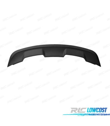 ALERON SPOILER TRASERO FORD MUSTANG 15-21 LOOK GT500 ABS NEGRO