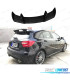 ALERON SPOILER MERCEDES CLASE A W176 12-18 LOOK AMG A45 NEGRO BRILLO
