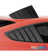 CUBRE CRISTALES LATERAL FORD MUSTANG 15-22 LOOK GT500 NEGRO