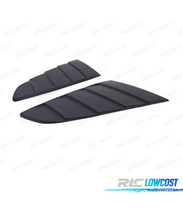 CUBRE CRISTALES LATERAL FORD MUSTANG 15-23 LOOK GT500 NEGRO