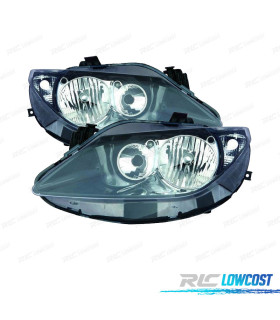 FAROS PARA SEAT IBIZA VI 09-12 FONDO NEGRO