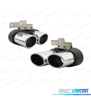 DIFUSOR AUDI A7 S LINE 19- LOOK S7 + COLAS ESCAPE CROMO