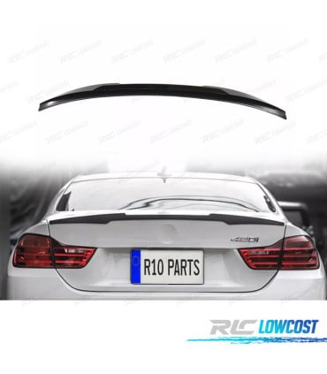 ALERON SPOILER BMW F36 LOOK M PERFORMANCE NEGRO BRILLO