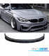SPOILER LIP BMW F80 M3 F82 M4 NEGRO BRILLO