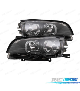 FAROS BMW E46 COUPÉ FONDO NEGRO 01-03