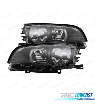 FAROS BMW E46 COUPÉ FONDO NEGRO 01-03