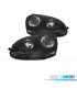 FAROS PARA VOLKSWAGEN VW GOLF V 03-08 FONDO NEGRO