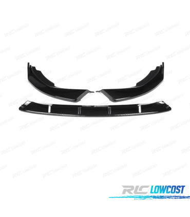 SPOILER LIP FRONTAL PARA BMW SERIE 3 G20 19- LOOK M PERFORMANCE II NEGRO BRILLO