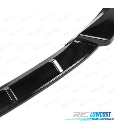 SPOILER LIP FRONTAL PARA BMW SERIE 3 G20 19- LOOK M PERFORMANCE II NEGRO BRILLO