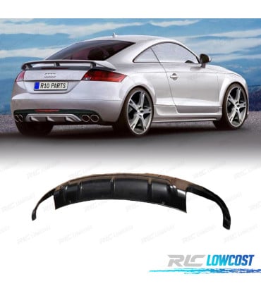 DIFUSOR AUDI TT 8J 06-14 LOOK ABT NO S LINE