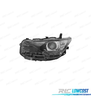 FARO LED IZQ TOYOTA AURIS 15-19 FONDO NEGRO