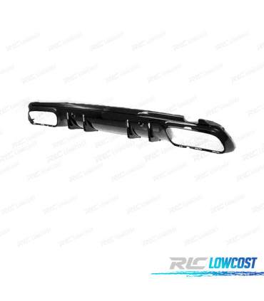 DIFUSOR MERCEDES CLASE C W205 4P 18-21 LOOK AMG NEGRO BRILLO
