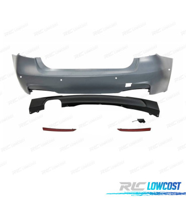 PARAGOLPES TRASERO BMW F30 11-18 LOOK M PDC