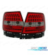 PILOTOS PARA AUDI A4 B5 94-00 LED ROJO CROMO