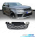 PARRILLA PARA RANGE ROVER SPORT 17-22 NEGRO BRILLO PLATA
