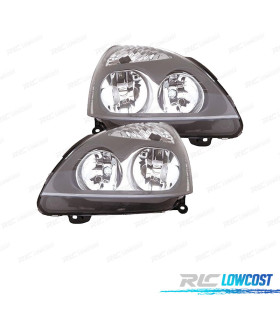 FAROS PARA RENAULT CLIO II 01-05 GRIS