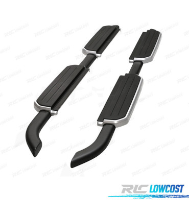 ESTRIBERAS ESTRIBOS LAND ROVER DEFENDER 110 130 20- GRIS