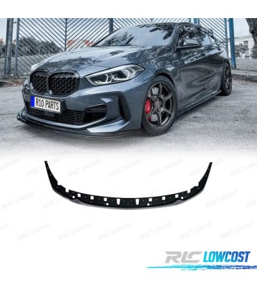 SPOILER LIP BMW F40 19- LOOK M135i NEGRO BRILLO