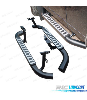 ESTRIBERAS ESTRIBOS LAND ROVER DEFENDER 90 PLATA 83-16