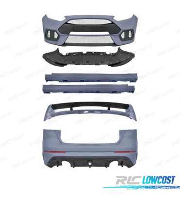 KIT CARROCERIA PARA FORD FOCUS 14-17 LOOK RS PDC SRA