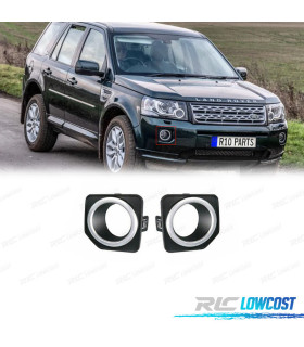 MARCOS ANTINIEBLA LAND ROVER FREELANDER 2 10-13 NEGRO CROMO