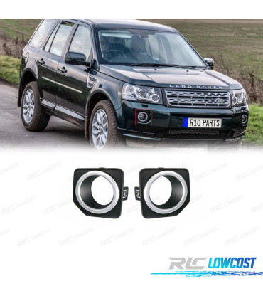 MARCOS ANTINIEBLA LAND ROVER FREELANDER 2 10-13 NEGRO CROMO