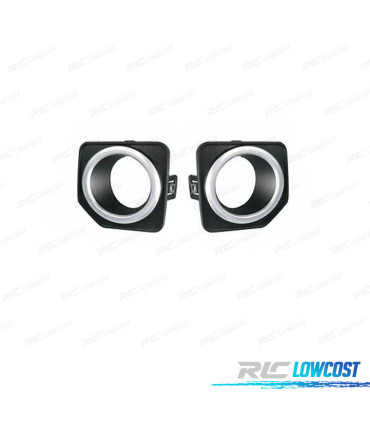 MARCOS ANTINIEBLA LAND ROVER FREELANDER 2 10-13 NEGRO CROMO