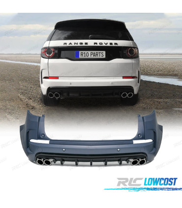 PARAGOLPES TRASERO LAND ROVER DISCOVERY SPORT 16- LOOK DYNAMIC + COLAS ESCAPE