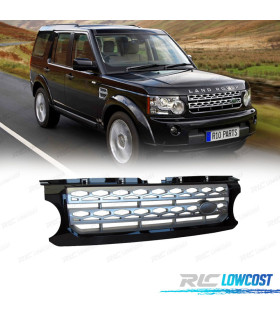 PARRILLA LAND ROVER DISCOVERY III 05-09 NEGRO PLATA