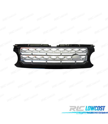 PARRILLA LAND ROVER DISCOVERY IV 09-16 NEGRO BRILLO PLATA