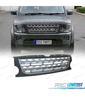 PARRILLA LAND ROVER DISCOVERY III 05-09 LOOK DISCOVERY 4 GRIS MATE PLATA