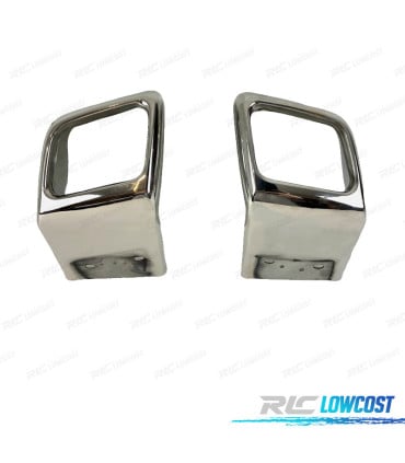 COLAS DE ESCAPE RANGE ROVER EVOQUE LOOK DYNAMIC CROMO