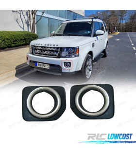 MARCOS ANTINIEBLA LAND ROVER DISCOVERY IV 15-17 NEGRO CROMO