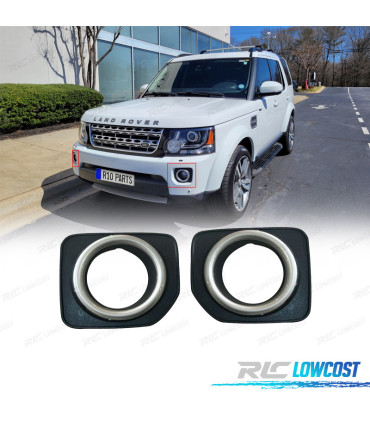MARCOS ANTINIEBLA LAND ROVER DISCOVERY IV 15-17 NEGRO CROMO