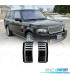ENTRADAS DE AIRE LATERALES RANGE ROVER VOGUE 05-12 LOOK AUTOBIOGRAPHY NEGRO BRILLO CROMO