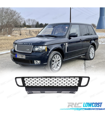PARRILLA INFERIOR RANGE ROVER VOGUE 10-12 LOOK AUTOBIOGRAPHY NEGRO BRILLO