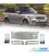 KIT PARRILLA + REJILLAS RANGE ROVER VOGUE 13-17 LOOK SVA AUTOBIOGRAPHY PLATA CROMO