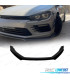 SPOILER LIP VOLKSWAGEN VW SCIROCCO 15- LOOK R NEGRO BRILLO