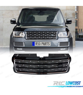 PARRILLA RANGE ROVER VOGUE 13-17 LOOK SVA AUTOBIOGRAPHY NEGRO BRILLO CROMO