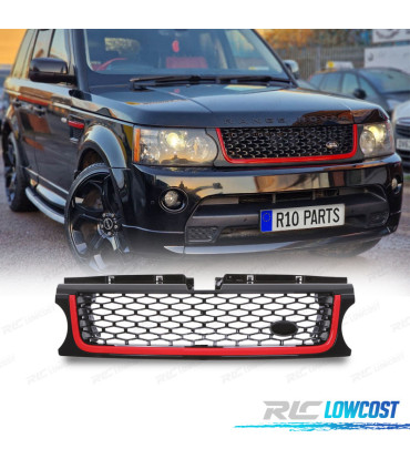 PARRILLA RANGE ROVER SPORT 10-13 GRIS ROJO LOOK AUTOBIOGRAPHY
