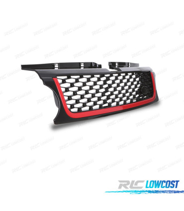 PARRILLA RANGE ROVER SPORT 10-13 GRIS ROJO LOOK AUTOBIOGRAPHY