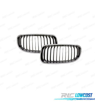 PARRILLAS BMW E90 08-12 CROMO NEGRO