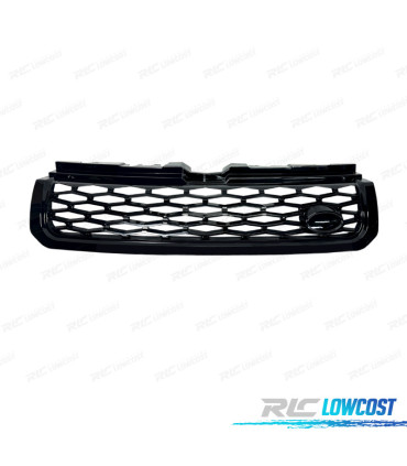 PARRILLA RANGE ROVER EVOQUE LOOK SVR NEGRO BRILLO