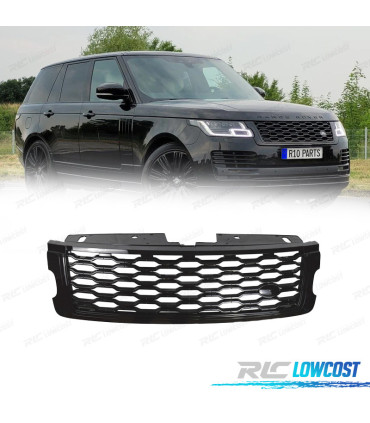 PARRILLA RANGE ROVER VOGUE 18- NEGRO BRILLO