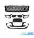 KIT PARRILLA + DIFUSOR RANGE ROVER VELAR 17- LOOK R DYNAMIC NEGRO BRILLO