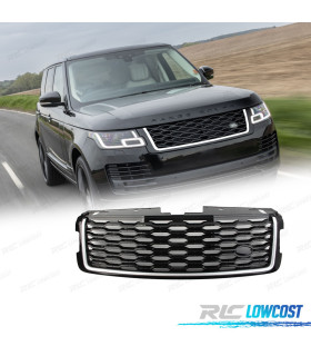 PARRILLA RANGE ROVER VOGUE 18- NEGRO BRILLO CROMO