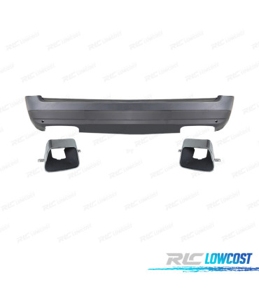 PARAGOLPES TRASERO RANGE ROVER VOGUE 18- + COLAS DE ESCAPE